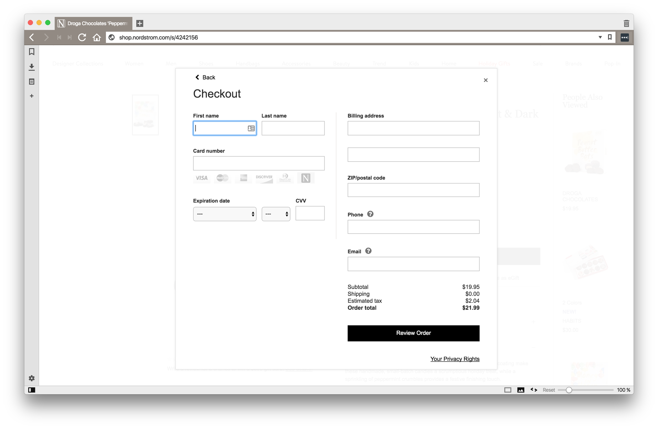 Egifting live with Nordstrom - 2